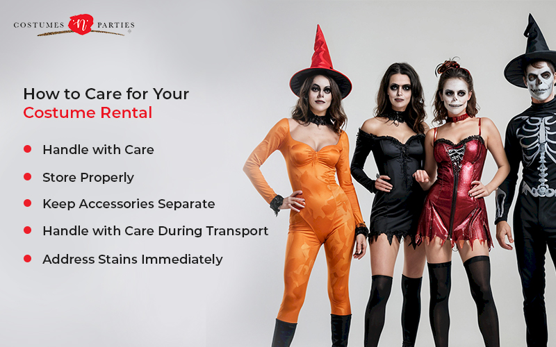 How to care for your costume rental